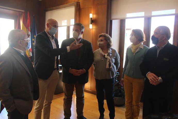 Un momento de la recepción.