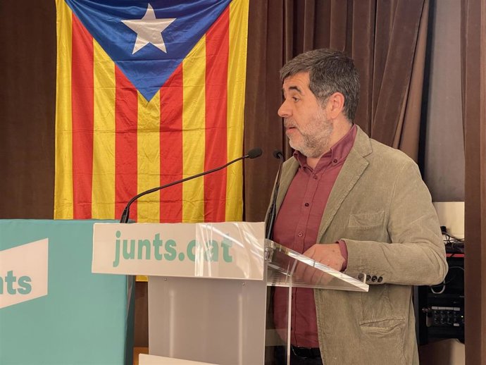 El líder de Junts, Jordi Snchez