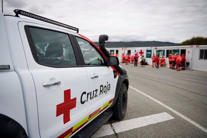 Dispositivo de Cruz Roja en la Javierada
