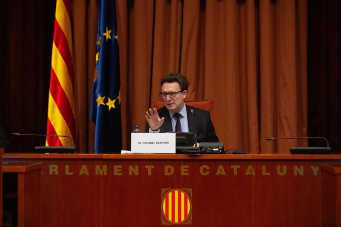 Archivo - El jefe de la Representación de la Comisión Europea en Barcelona, Manuel Szapiro