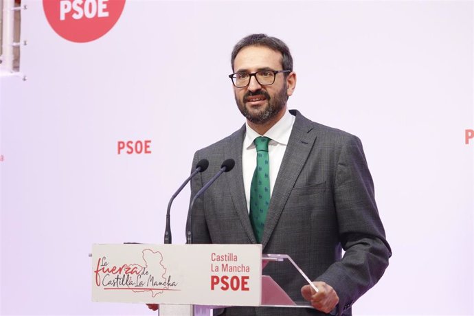 Foto de archivo del secretario de Organización del PSOE de Castilla-La Mancha, Sergio Gutiérrez.
