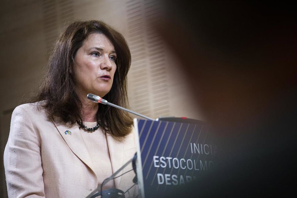 Archivo - La ministra de Exteriores de Suecia, Ann Linde.