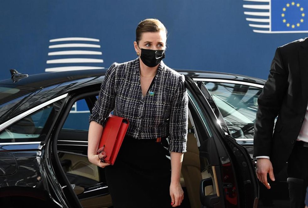 La primera ministra danesa, Mette Frederiksen