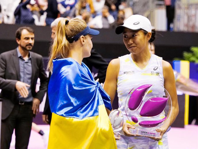 Zhang Shuai y Dayana Yastremska