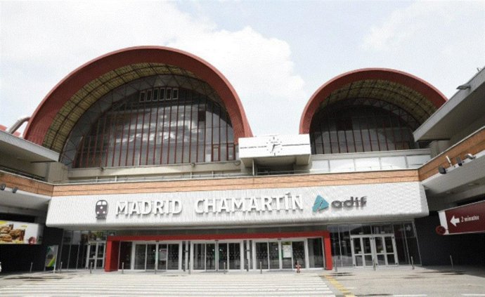 Archivo - Estación de Chamartín