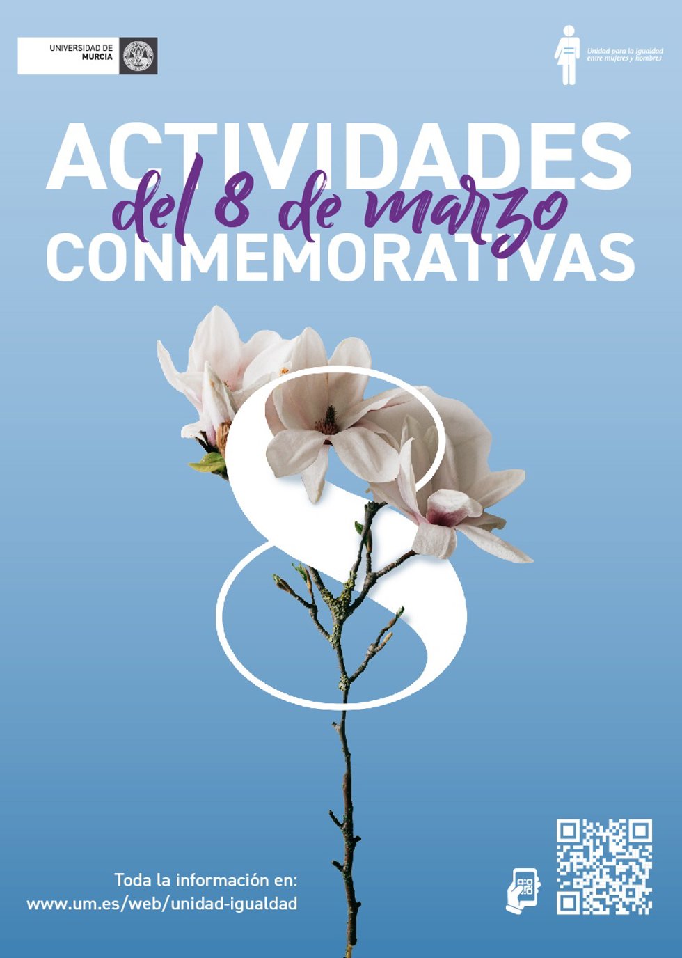 Cartel de la UMU con motivo del 8-M