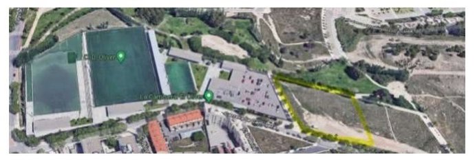 El área de Urbanismo del Ayuntamiento de Zaragoza permitirá ampliar de forma temporal el parking del CMF 'La Camisera' en el barrio Oliver.