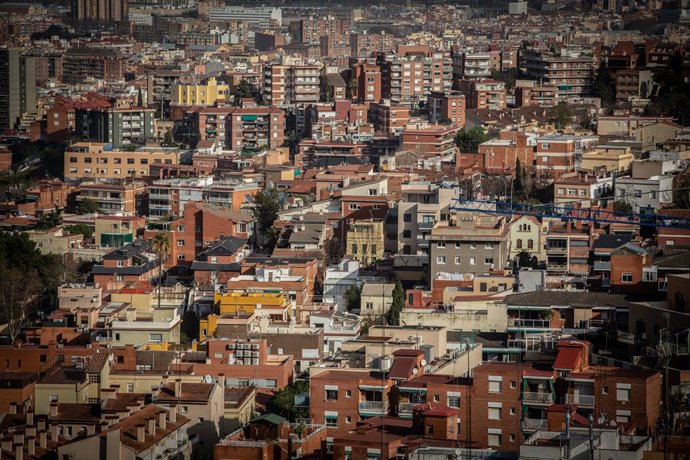Archivo - Habitatges a la ciutat de Barcelona