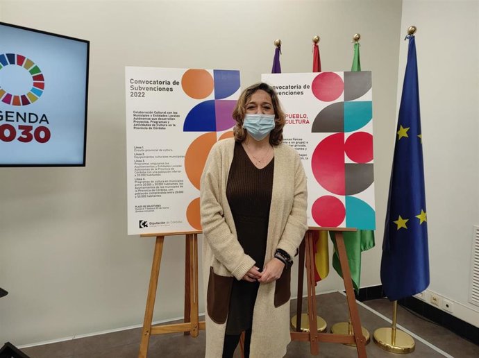La delegada de Cultura de la Diputación de Córdoba, Salud Navajas.