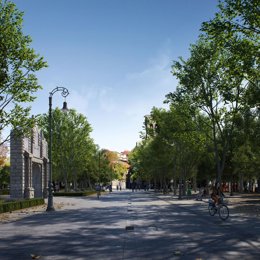 Imagen de la calle del Bosquecillo.