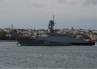 L'Exèrcit d'Ucraïna destrueix un buc de guerra rus al mar Negre