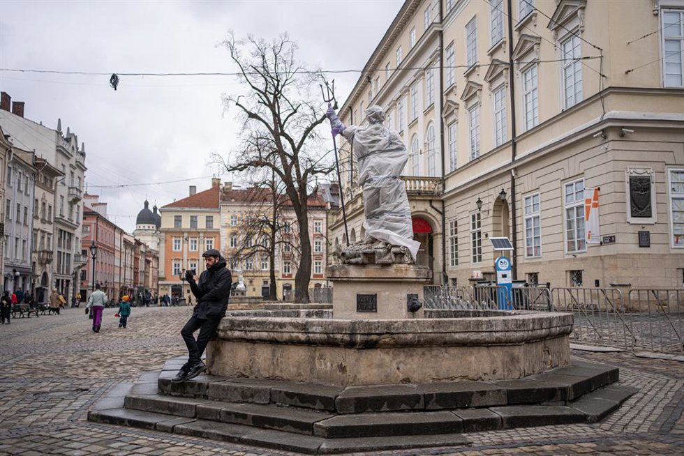 Lviv (Ucrania), en el décimo día de invasión rusa