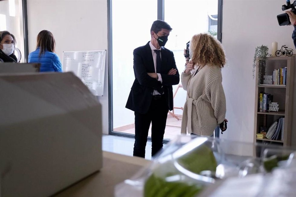 Marín destaca la apuesta de la Junta por el emprendimiento, "que en Andalucía ha dejado de ser un reto"
