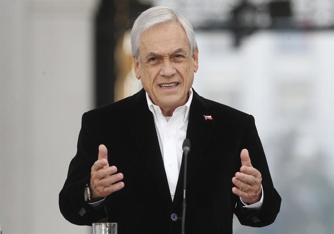 Archivo - El presidente de Chile, Sebastián Piñera