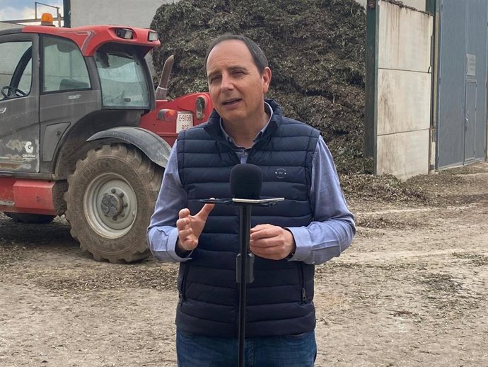 El diputado de Vox por Granada en el Parlamento de Andalucía, Francisco Ocaña.