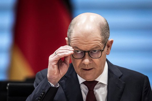 El canciller de Alemania, Olaf Scholz