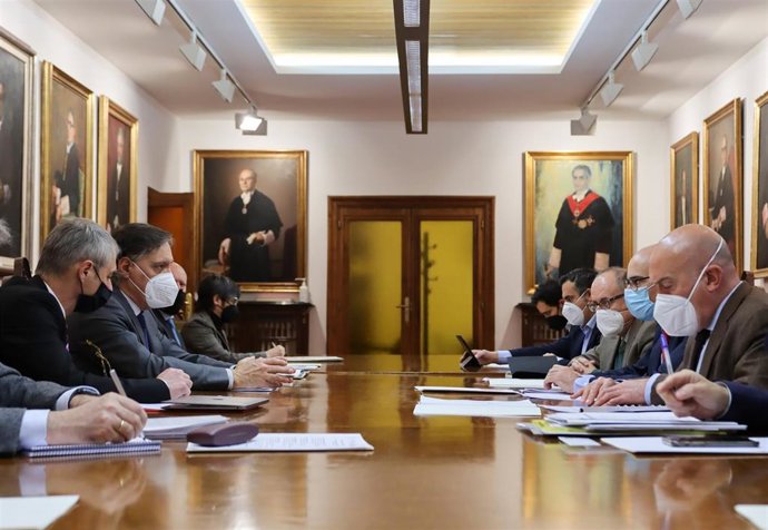 Reunión de trabajo sobre el Campus Agroambiental de Salamanca