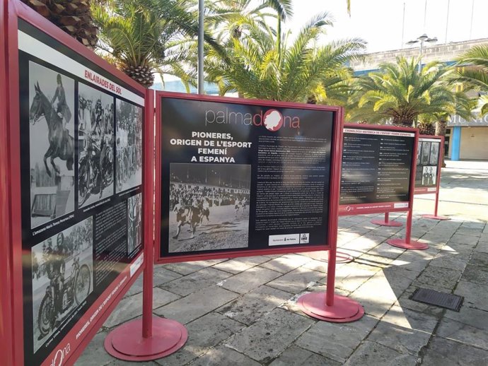 La exposición 'Pioneres, origen de l'Esport Femení a Espanya' se expone en Palma para visibilizar las gestas de las deportistas