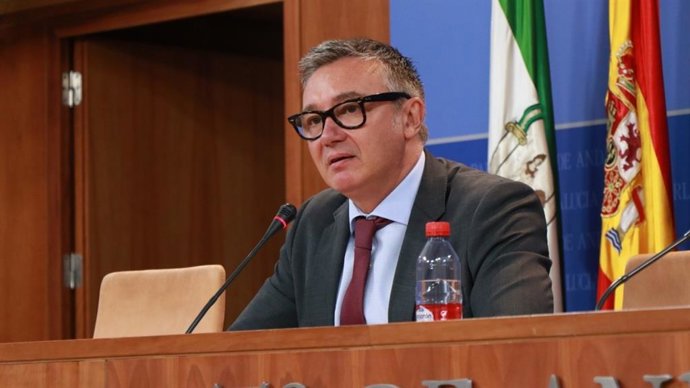 Manuel Gavira, en rueda de prensa.