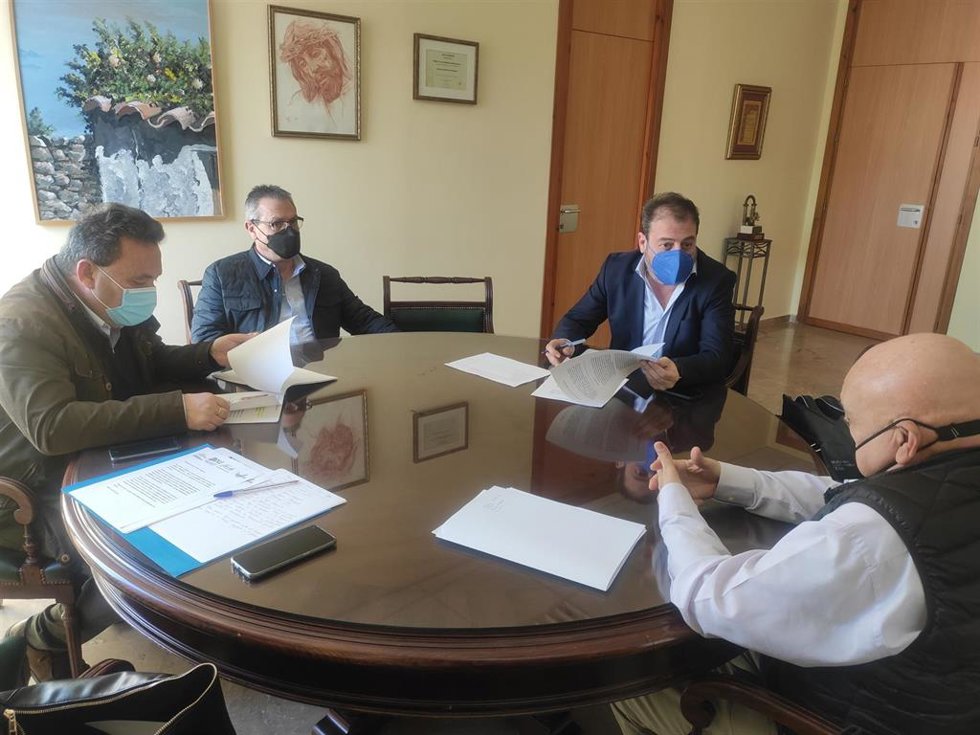Imagen de la reunión.
