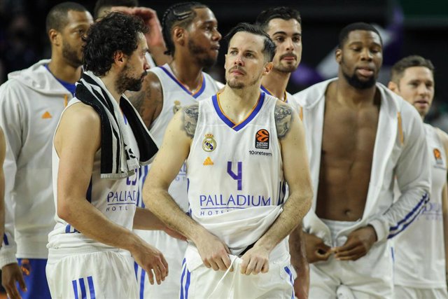 Sergio Llull y Thomas Heurtel con el Real Madrid