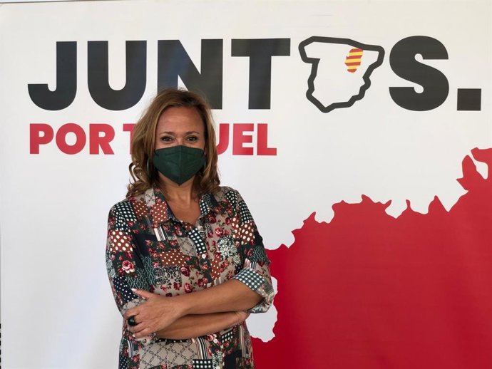 La Secretaria General del PSOE Teruel, Mayte Pérez.