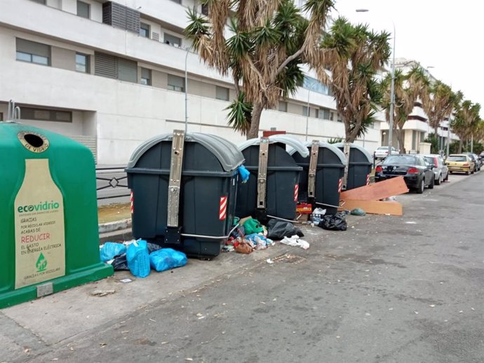 Cádiz.- FCC emplaza al comité para sentarse el lunes y tratar de poner fin a la huelga de basura de El Puerto
