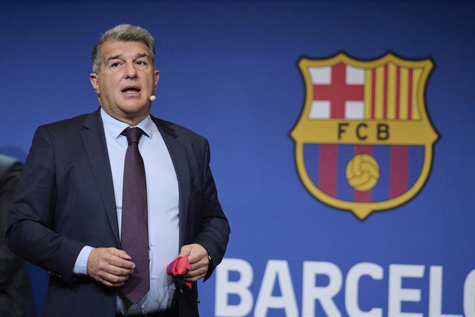 Archivo - Joan Laporta, presidente del FC Barcelona