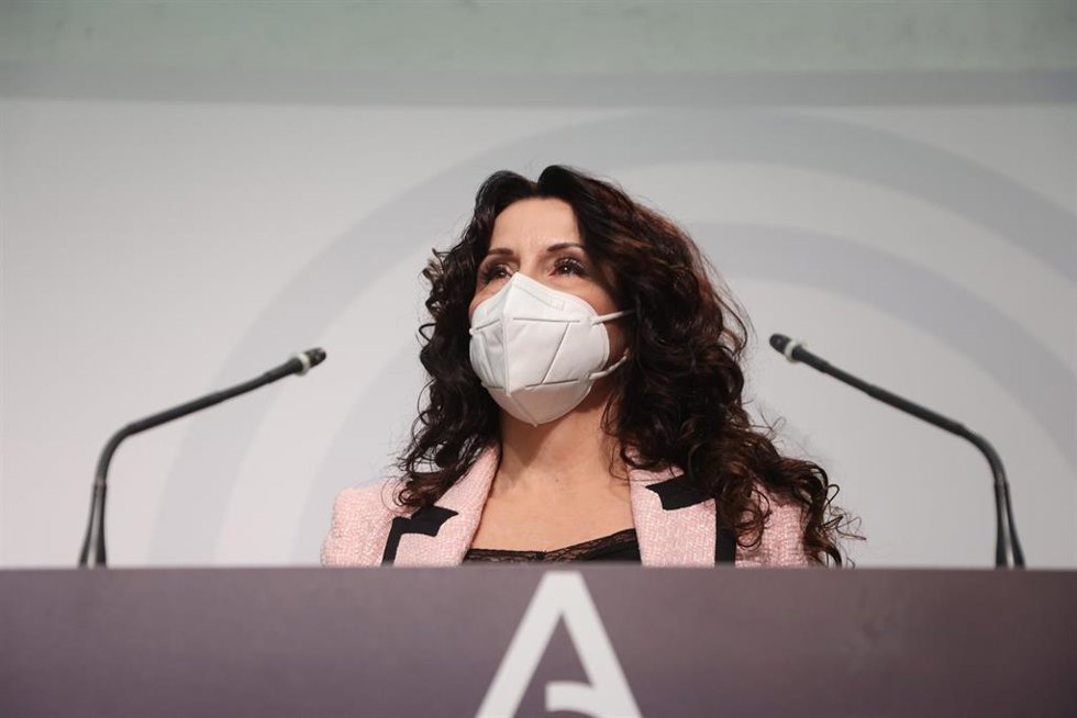Archivo - La consejera andaluza de Igualdad, Políticas Sociales y Conciliación, Rocío Ruiz