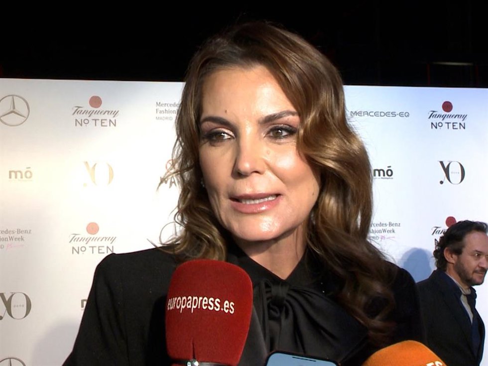 Mar Flores, en la fiesta de Yo Dona con motivo de la inauguración de la MBFWM