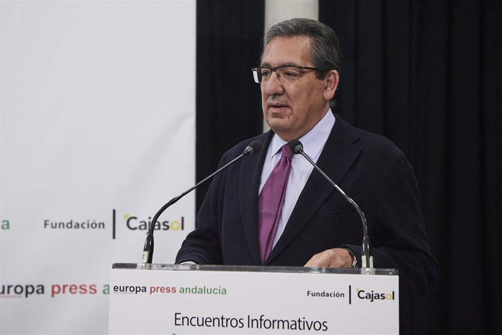 El presidente de la Fundación Cajasol, Antonio Pulido, en una imagen de archivo.