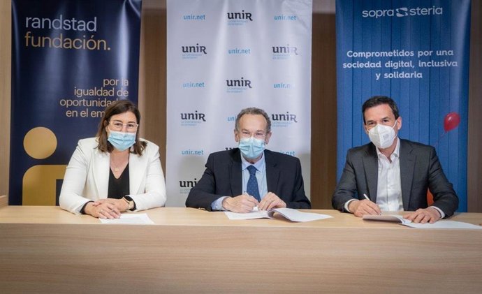 UNIR, Sopra Steria y Fundación Randstad desarrollarán software para facilitar inclusión laboral personas discapacitadas