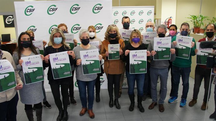 Concentración CSIF por el 8 de marzo