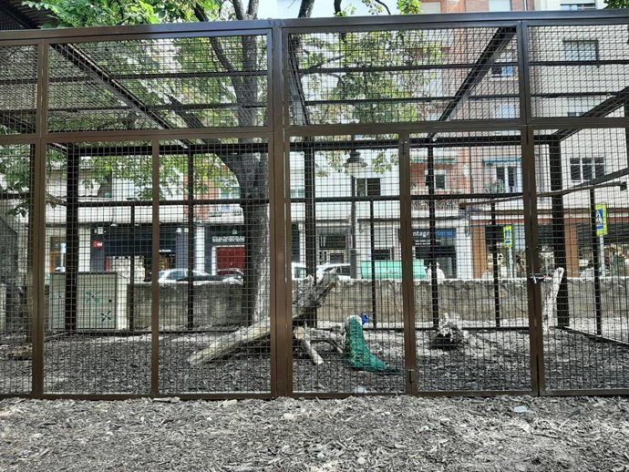 Fallece por causas naturales la pava real del Parque del Carmen