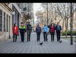 Mujeres integrantes de los cuerpos operativos que dependen de la Conselleria de Interior.