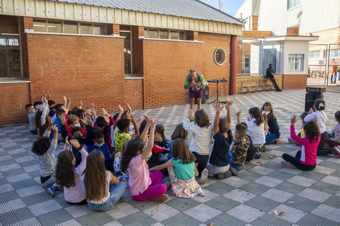Archivo - Evento infantil en la Biblioteca de Pio XII.