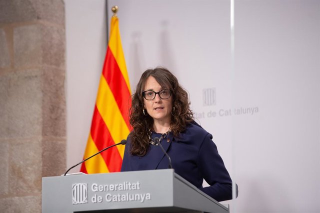 La consellera d'Igualtat i Feminisme de la Generalitat, Tània Verge