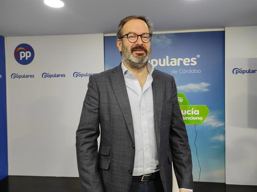 El parlamentario andaluz del PP y presidente del partido en Córdoba, Adolfo Molina.