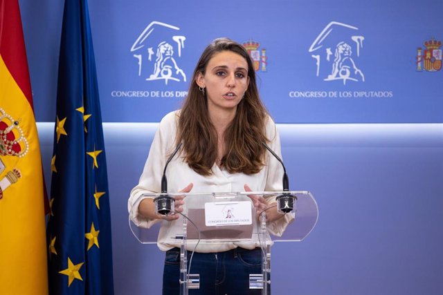 Archivo - La diputada y secretaria de Feminismos y LGTBI de Podemos Baleares, Lucía Muñoz. 