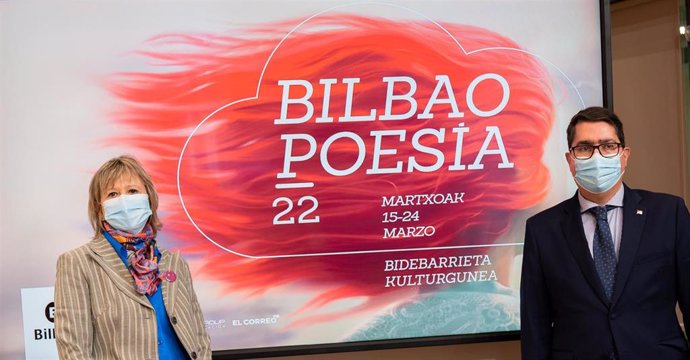 Imagen de la presentación del Festival Bilbaopoesía.