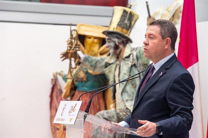 El presidente de Castilla-La Mancha, Emiliano García-Page