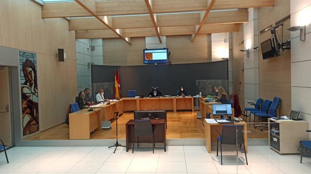 Primera jornada del juicio por el asesinato de un hombre en Gros el 14 de marzo de 2020.