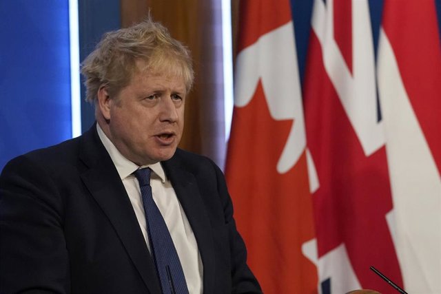 El primer ministro de Reino Unido, Boris Johnson. 