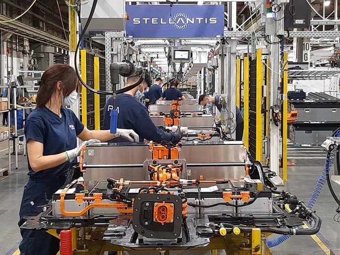 El Taller de Baterías de la Planta de Stellantis en Zaragoza 