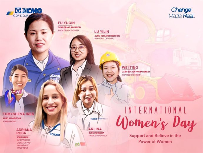 XCMGs She Power Shatters Gender Bias in Male-Dominated Industry.