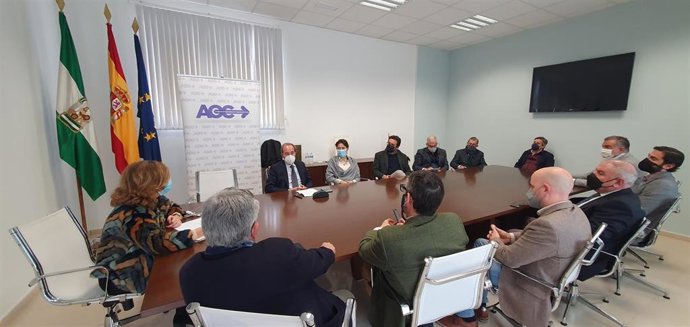 Franciso Gordejo interviene, tras ser elegido nuevo presidente de la AOC.