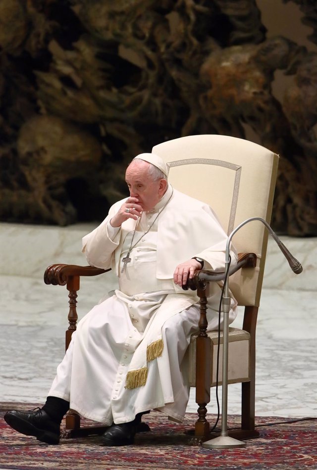 El Papa, en una de las audiencias generales