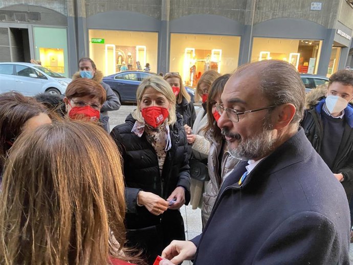 El presidente del Gobierno de Aragón, Javier Lambán.