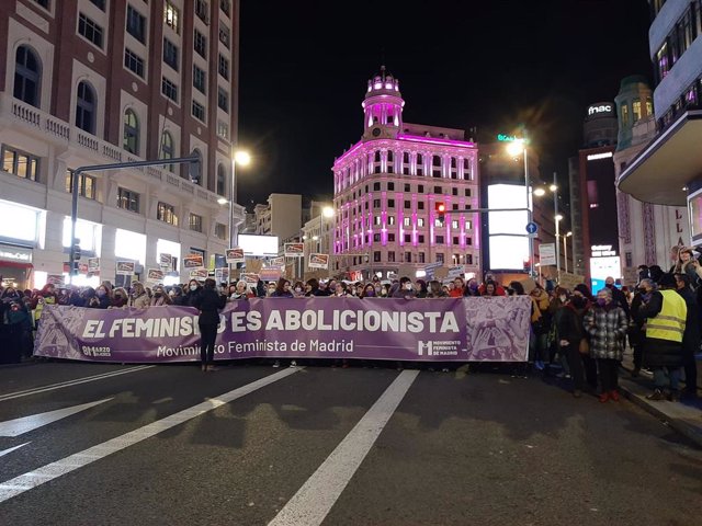 Manifestación del Movimiento Feminista de Madrid