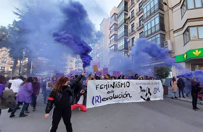 Manifestación del 8M en Cuenca.